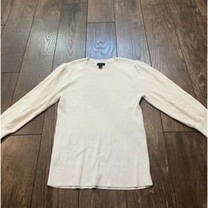 Ann Taylor Factory white sweater